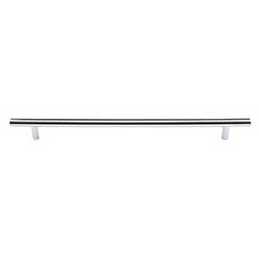Top Knobs [M1853] Plated Steel Cabinet Bar Pull Handle - Hopewell Series - Oversized - Polished Chrome Finish - 18 7/8" C/C - 21 3/4" L