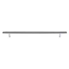 Top Knobs [M1853] Plated Steel Cabinet Bar Pull Handle - Hopewell Series - Oversized - Polished Chrome Finish - 18 7/8&quot; C/C - 21 3/4&quot; L