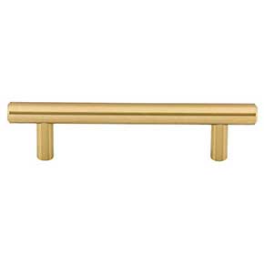 Top Knobs [M2419] Plated Steel Cabinet Bar Pull Handle - Hopewell Series - Standard Size - Honey Bronze Finish - 3 3/4" C/C - 5 5/16" L