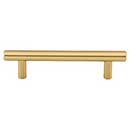 Top Knobs [M2419] Plated Steel Cabinet Bar Pull Handle - Hopewell Series - Standard Size - Honey Bronze Finish - 3 3/4" C/C - 5 5/16" L