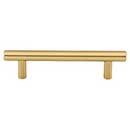 Top Knobs [M2419] Plated Steel Cabinet Bar Pull Handle - Hopewell Series - Standard Size - Honey Bronze Finish - 3 3/4" C/C - 5 5/16" L