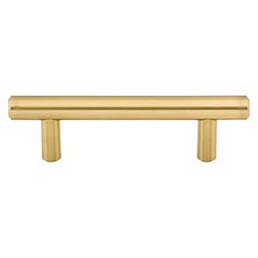 Top Knobs [M2420] Plated Steel Cabinet Bar Pull Handle - Hopewell Series - Standard Size - Honey Bronze Finish - 3" C/C - 4 9/16" L