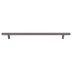 Top Knobs [M2457] Plated Steel Cabinet Bar Pull Handle - Hopewell Series - Oversized - Ash Gray Finish - 11 11/32&quot; C/C - 14 1/8&quot; L