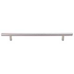 Top Knobs [M432] Plated Steel Cabinet Bar Pull Handle - Hopewell Series - Oversized - Brushed Satin Nickel Finish - 8 13/16&quot; C/C - 11 3/4&quot; L