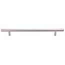 Top Knobs [M432] Plated Steel Cabinet Bar Pull Handle - Hopewell Series - Oversized - Brushed Satin Nickel Finish - 8 13/16" C/C - 11 3/4" L
