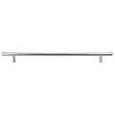 Top Knobs [M433] Plated Steel Cabinet Bar Pull Handle - Hopewell Series - Oversized - Brushed Satin Nickel Finish - 11 11/32&quot; C/C - 14 1/8&quot; L