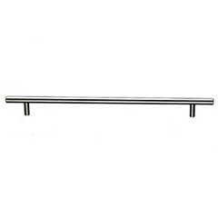 Top Knobs [M435] Plated Steel Cabinet Bar Pull Handle - Hopewell Series - Oversized - Brushed Satin Nickel Finish - 26 15/32&quot; C/C - 29 1/4&quot; L