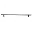 Top Knobs [M435] Plated Steel Cabinet Bar Pull Handle - Hopewell Series - Oversized - Brushed Satin Nickel Finish - 26 15/32" C/C - 29 1/4" L
