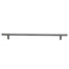 Top Knobs [M436] Plated Steel Cabinet Bar Pull Handle - Hopewell Series - Oversized - Brushed Satin Nickel Finish - 30 1/4" C/C - 33" L