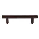 Top Knobs [M757] Plated Steel Cabinet Bar Pull Handle - Hopewell Series - Standard Size - Oil Rubbed Bronze Finish - 3 3/4&quot; C/C - 5 5/16&quot; L