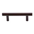 Top Knobs [M757A] Plated Steel Cabinet Bar Pull Handle - Hopewell Series - Standard Size - Oil Rubbed Bronze Finish - 3" C/C - 4 9/16" L