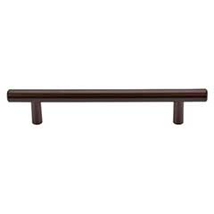 Top Knobs [M758] Plated Steel Cabinet Bar Pull Handle - Hopewell Series - Oversized - Oil Rubbed Bronze Finish - 5 1/16&quot; C/C - 7&quot; L