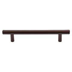 Top Knobs [M758] Plated Steel Cabinet Bar Pull Handle - Hopewell Series - Oversized - Oil Rubbed Bronze Finish - 5 1/16&quot; C/C - 7&quot; L
