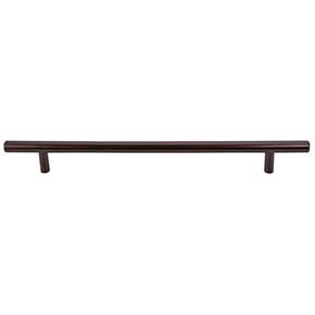 Top Knobs [M760] Plated Steel Cabinet Bar Pull Handle - Hopewell Series - Oversized - Oil Rubbed Bronze Finish - 8 13/16" C/C - 11 3/4" L