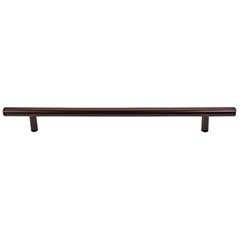 Top Knobs [M760] Plated Steel Cabinet Bar Pull Handle - Hopewell Series - Oversized - Oil Rubbed Bronze Finish - 8 13/16&quot; C/C - 11 3/4&quot; L