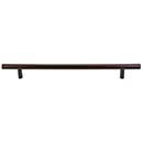 Top Knobs [M760] Plated Steel Cabinet Bar Pull Handle - Hopewell Series - Oversized - Oil Rubbed Bronze Finish - 8 13/16&quot; C/C - 11 3/4&quot; L
