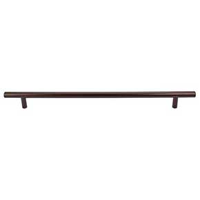 Top Knobs [M761] Plated Steel Cabinet Bar Pull Handle - Hopewell Series - Oversized - Oil Rubbed Bronze Finish - 11 11/32" C/C - 14 1/8" L
