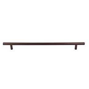 Top Knobs [M761A] Plated Steel Cabinet Bar Pull Handle - Hopewell Series - Oversized - Oil Rubbed Bronze Finish - 15" C/C - 17 13/16" L