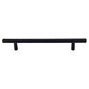 Top Knobs [M990] Plated Steel Cabinet Bar Pull Handle - Hopewell Series - Oversized - Flat Black Finish - 6 5/16" C/C - 9 1/8" L