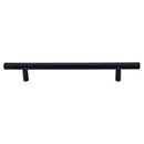 Top Knobs [M990] Plated Steel Cabinet Bar Pull Handle - Hopewell Series - Oversized - Flat Black Finish - 6 5/16&quot; C/C - 9 1/8&quot; L