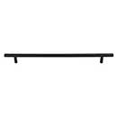 Top Knobs [M994] Plated Steel Cabinet Bar Pull Handle - Hopewell Series - Oversized - Flat Black Finish - 18 7/8" C/C - 21 3/4" L