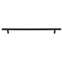Top Knobs [M995] Plated Steel Cabinet Bar Pull Handle - Hopewell Series - Oversized - Flat Black Finish - 26 15/32&quot; C/C - 29 1/4&quot; L
