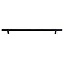 Top Knobs [M995] Plated Steel Cabinet Bar Pull Handle - Hopewell Series - Oversized - Flat Black Finish - 26 15/32" C/C - 29 1/4" L