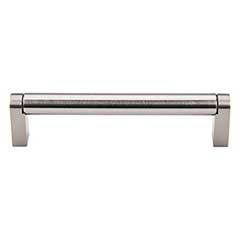 Top Knobs [M1003] Plated Steel Cabinet Bar Pull Handle - Pennington Series - Oversized - Brushed Satin Nickel Finish - 5 1/16&quot; C/C - 5 7/16&quot; L