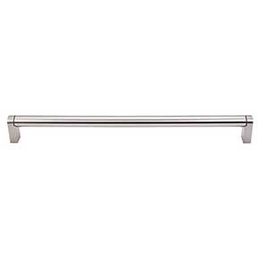 Top Knobs [M1006] Plated Steel Cabinet Bar Pull Handle - Pennington Series - Oversized - Brushed Satin Nickel Finish - 11 11/32" C/C - 11 11/16" L