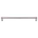 Top Knobs [M1006] Plated Steel Cabinet Bar Pull Handle - Pennington Series - Oversized - Brushed Satin Nickel Finish - 11 11/32&quot; C/C - 11 11/16&quot; L