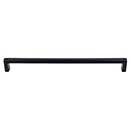 Top Knobs [M1020] Plated Steel Cabinet Bar Pull Handle - Pennington Series - Oversized - Flat Black Finish - 11 11/32" C/C - 11 11/16" L