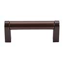 Top Knobs [M1029] Plated Steel Cabinet Bar Pull Handle - Pennington Series - Standard Size - Oil Rubbed Bronze Finish - 3" C/C - 3 3/8" L