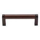 Top Knobs [M1030] Plated Steel Cabinet Bar Pull Handle - Pennington Series - Standard Size - Oil Rubbed Bronze Finish - 3 3/4&quot; C/C - 4 3/8&quot; L