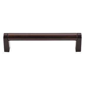 Top Knobs [M1031] Plated Steel Cabinet Bar Pull Handle - Pennington Series - Oversized - Oil Rubbed Bronze Finish - 5 1/16" C/C - 5 7/16" L