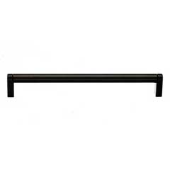 Top Knobs [M1035] Plated Steel Cabinet Bar Pull Handle - Pennington Series - Oversized - Oil Rubbed Bronze Finish - 15&quot; C/C - 15 3/8&quot; L