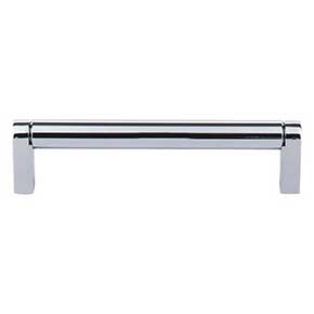 Top Knobs [M2091] Plated Steel Cabinet Bar Pull Handle - Pennington Series - Oversized - Polished Chrome Finish - 5 1/16" C/C - 5 7/16" L