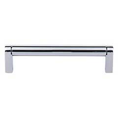 Top Knobs [M2091] Plated Steel Cabinet Bar Pull Handle - Pennington Series - Oversized - Polished Chrome Finish - 5 1/16&quot; C/C - 5 7/16&quot; L