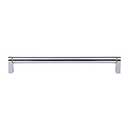 Top Knobs [M2093] Plated Steel Cabinet Bar Pull Handle - Pennington Series - Oversized - Polished Chrome Finish - 8 13/16" C/C - 9 3/16" L
