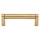 Top Knobs [M2401] Plated Steel Cabinet Bar Pull Handle - Pennington Series - Standard Size - Honey Bronze Finish - 3 3/4" C/C - 4 3/8" L