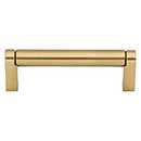 Top Knobs [M2401] Plated Steel Cabinet Bar Pull Handle - Pennington Series - Standard Size - Honey Bronze Finish - 3 3/4" C/C - 4 3/8" L