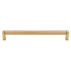 Top Knobs [M2404] Plated Steel Cabinet Bar Pull Handle - Pennington Series - Oversized - Honey Bronze Finish - 8 13/16" C/C - 9 3/16" L