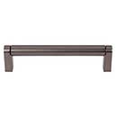 Top Knobs [M2435] Plated Steel Cabinet Bar Pull Handle - Pennington Series - Oversized - Ash Gray Finish - 5 1/16" C/C - 5 7/16" L