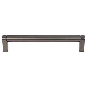 Top Knobs [M2436] Plated Steel Cabinet Bar Pull Handle - Pennington Series - Oversized - Ash Gray Finish - 6 5/16" C/C - 6 11/16" L