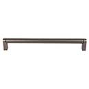 Top Knobs [M2437] Plated Steel Cabinet Bar Pull Handle - Pennington Series - Oversized - Ash Gray Finish - 8 13/16" C/C - 9 3/16" L