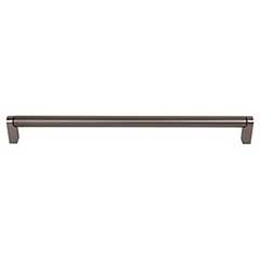 Top Knobs [M2440] Plated Steel Cabinet Bar Pull Handle - Pennington Series - Oversized - Ash Gray Finish - 18 7/8" C/C - 19 1/4" L