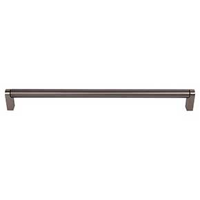 Top Knobs [M2442] Plated Steel Cabinet Bar Pull Handle - Pennington Series - Oversized - Ash Gray Finish - 30 1/4" C/C - 30 5/8" L