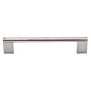 Top Knobs [M1043] Plated Steel Cabinet Bar Pull Handle - Princetonian Series - Oversized - Brushed Satin Nickel Finish - 6 5/16&quot; C/C - 7 1/8&quot; L