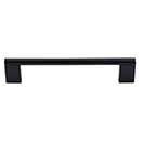Top Knobs [M1057] Plated Steel Cabinet Bar Pull Handle - Princetonian Series - Oversized - Flat Black Finish - 6 5/16&quot; C/C - 7 1/8&quot; L