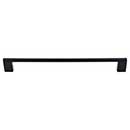 Top Knobs [M1059] Plated Steel Cabinet Bar Pull Handle - Princetonian Series - Oversized - Flat Black Finish - 11 11/32&quot; C/C - 12 1/8&quot; L