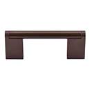 Top Knobs [M1068] Plated Steel Cabinet Bar Pull Handle - Princetonian Series - Standard Size - Oil Rubbed Bronze Finish - 3" C/C - 3 3/4" L